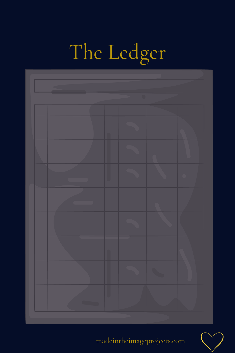 Entry #002 The Ledger